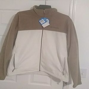 Mens Columbia fleece jacket